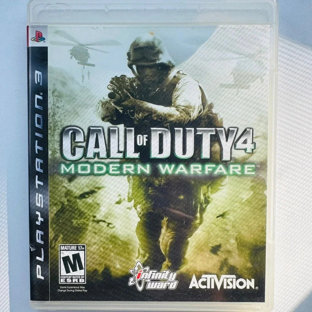 Call of Duty 4 Modern Warfare Sony PlayStation 3 PS3 2007 Activision Video Game